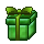 Green Box with Bow